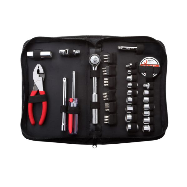 Jetech - 42 Pcs - Vehicle Tool Set In Pouch